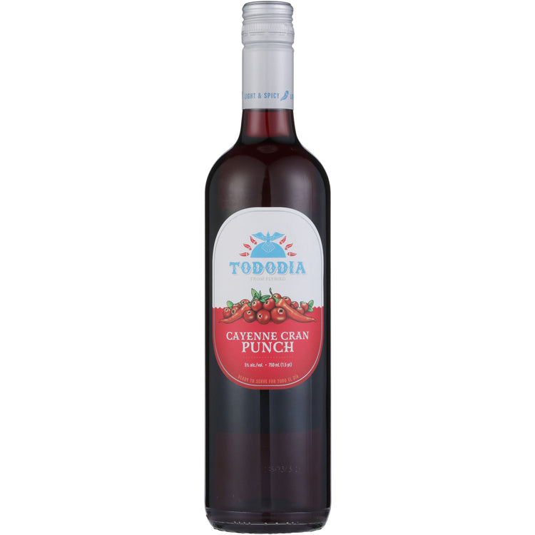 Tododia Cayenne Cran Punch Wine Based Cocktail - 750ML - Front