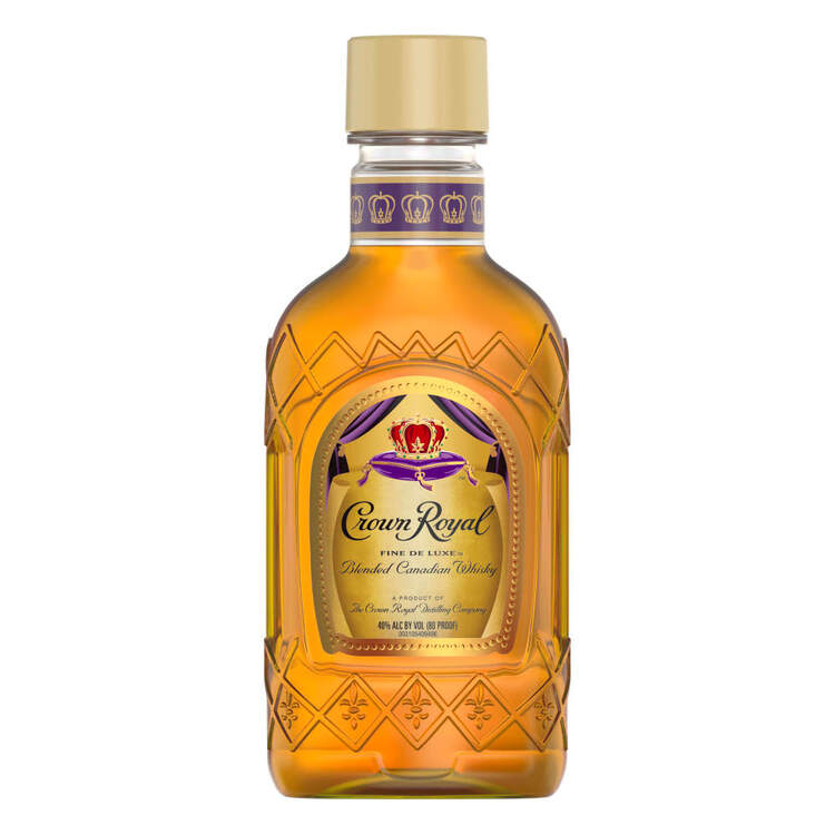 Crown Royal Canadian Whisky Fine Deluxe 80 - 200ML - Front