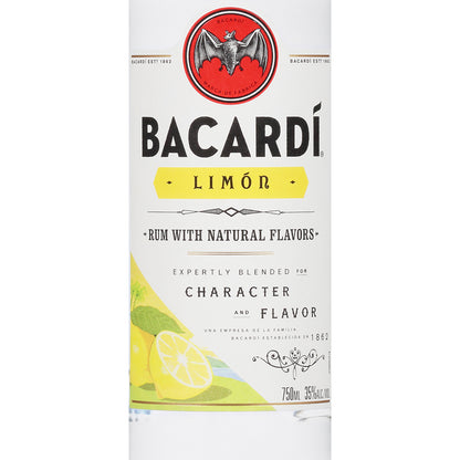 Bacardi Citrus Flavored Rum Limon 70 - 750ML