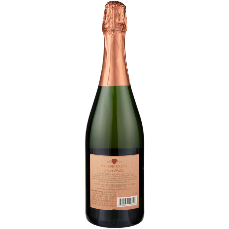 Wilson Creek Peach Bellini - 750ML - Back
