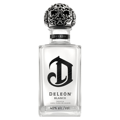 Deleon Tequila Blanco 80 - 375ML - Front