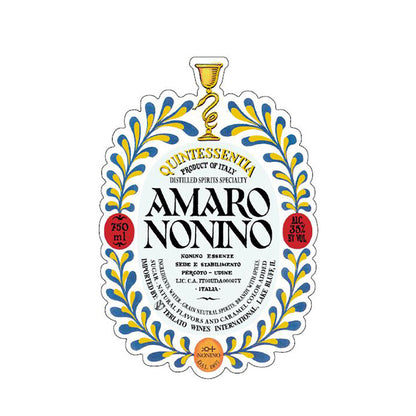 Nonino Amaro Quintessentia 70 - 750ML - Front Label