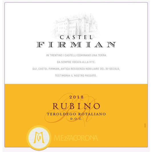 Castel Firmian Teroldego Rotaliano Rubino - 750ML