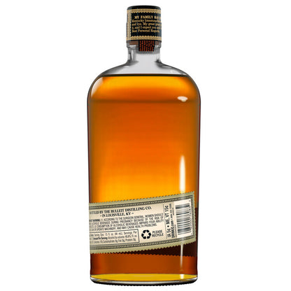Bulleit Straight Bourbon Frontier Whiskey 10 Yr 91.2 - 750ML - Back