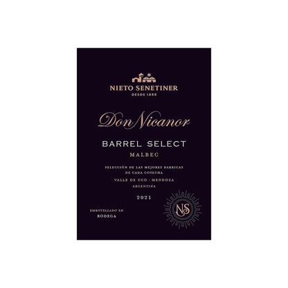 Don Nicanor Malbec Barrel Select Valle De Uco 2021 - 750ML
