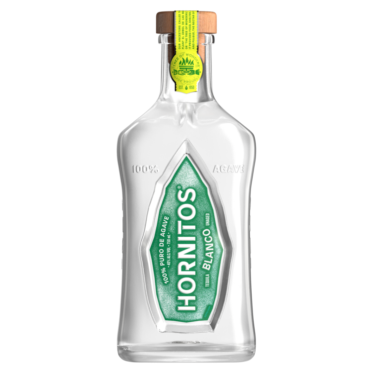 Hornitos Tequila Blanco 80 - 750ML - Front