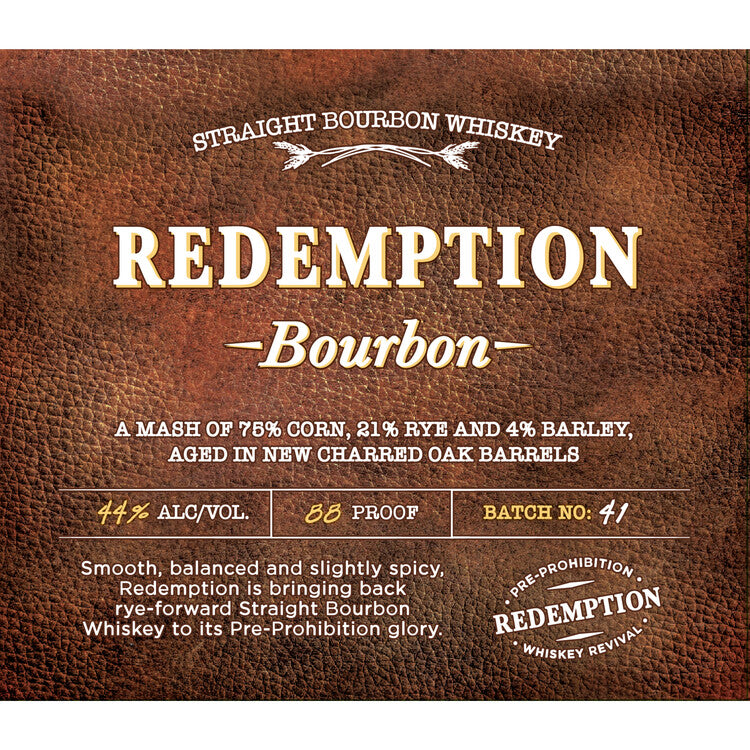 Redemption Straight Bourbon 88 - 750ML