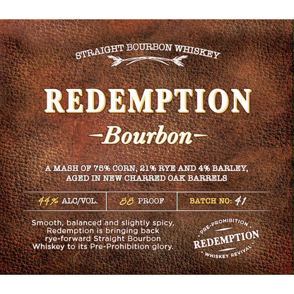 Redemption Straight Bourbon 88 - 750ML