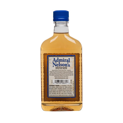Admiral Nelson's Spiced Rum 70 - 375ML - Back