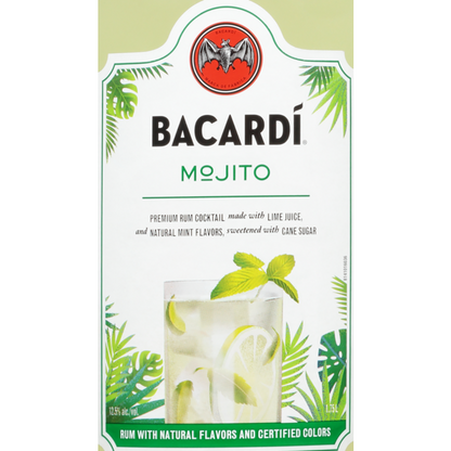 Bacardi Mojito Classic Cocktails 25 - 1.75L