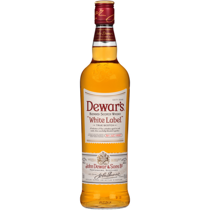 Dewar's Blended Scotch White Label 80 - 750ML - Front