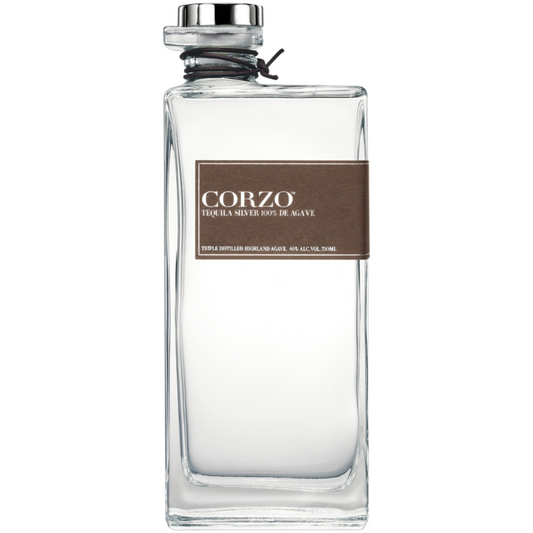 Corzo Tequila Silver 80 - 750ML - Front
