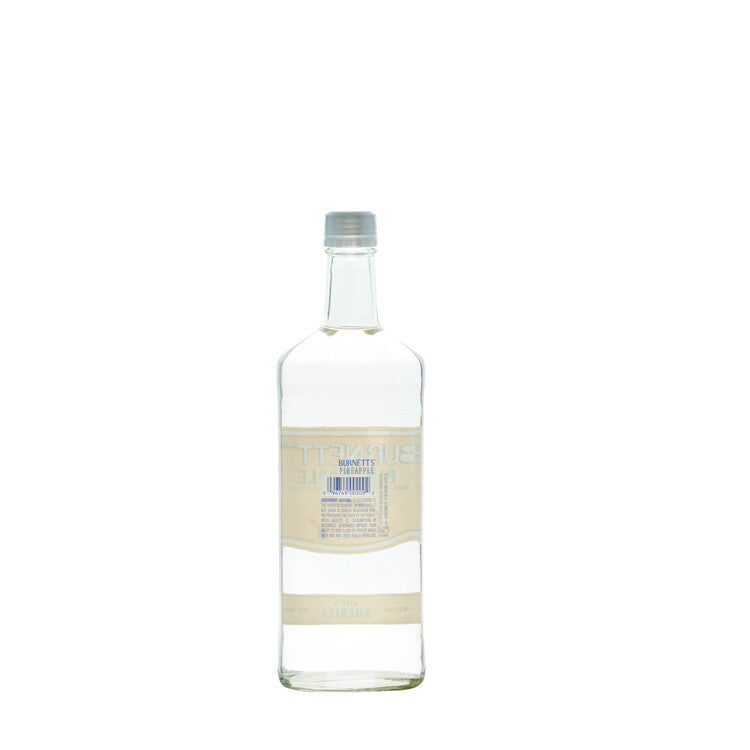 Burnett's Pineapple Flavored Vodka 60 - 750ML - Back