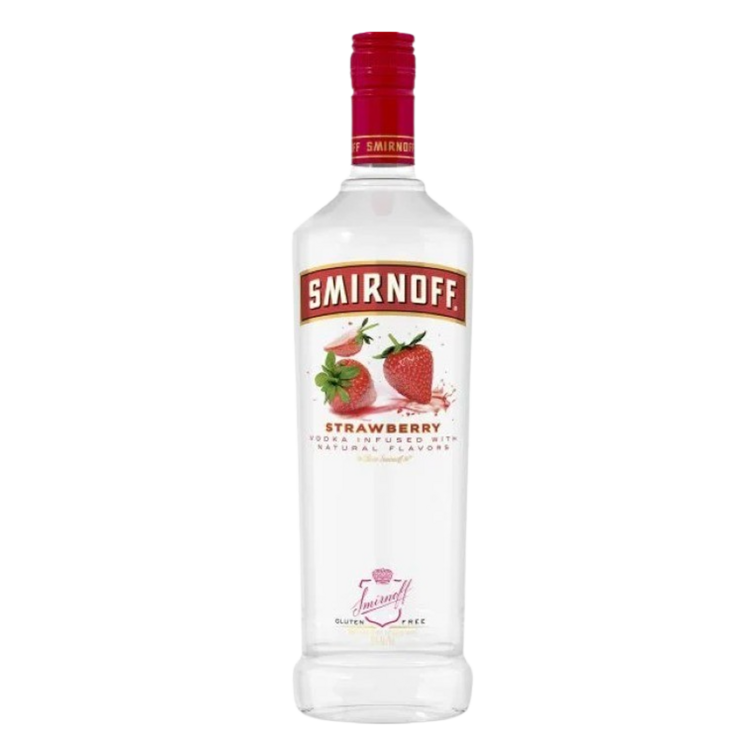 Smirnoff Vodka Strawberry Flavored 60 - 1.0L - Front