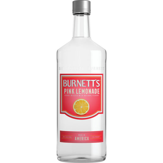 Burnett's Pink Lemonade Flavored Vodka 60 - 1.75L - Front