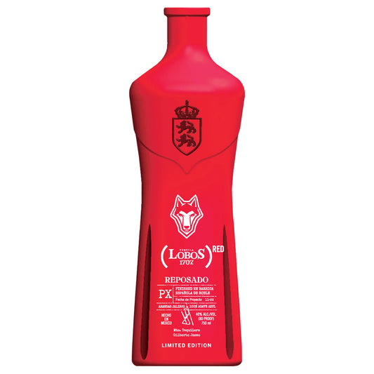 Lobos 1707 Tequila Reposado Red 80 - 750ML - Front