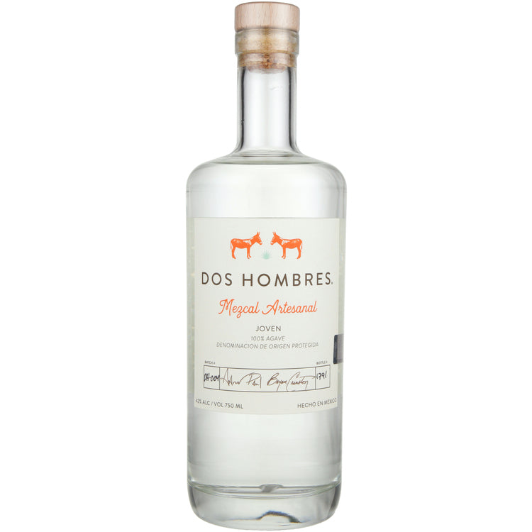 Dos Hombres Mezcal Artesanal Joven Espadin 84 - 750ML