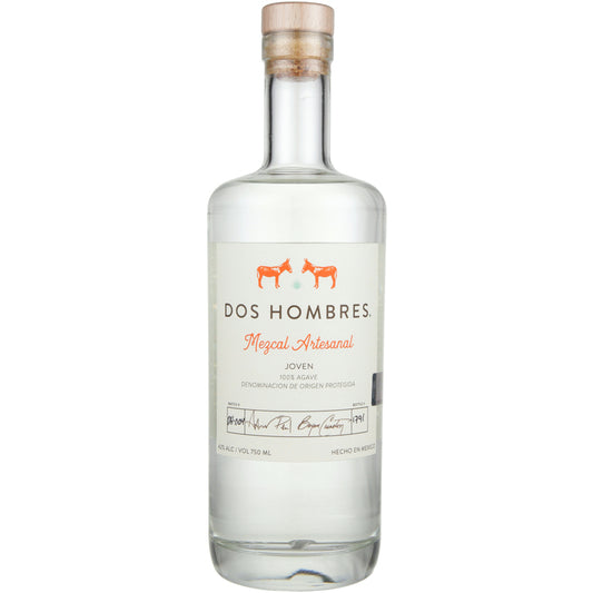 Dos Hombres Mezcal Artesanal Joven Espadin 84 - 750ML