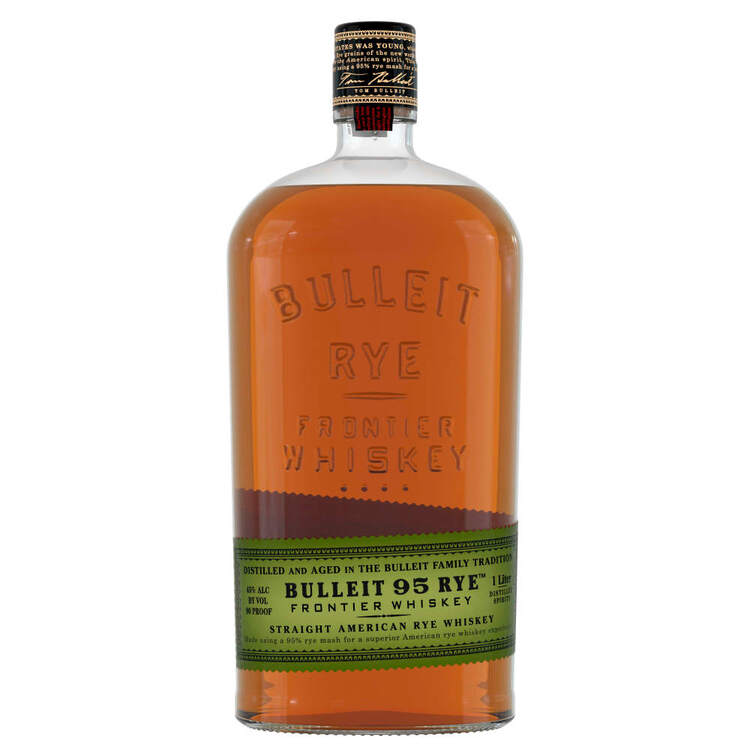 Bulleit Straight Rye Whiskey 95 Small Batch 90 - 1.0L - Front