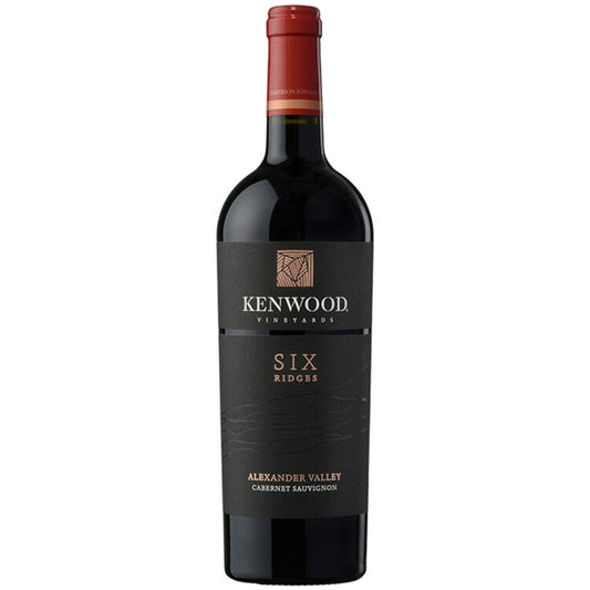 Kenwood Cabernet Sauvignon Six Ridges Alexander Valley - 750ML - Front