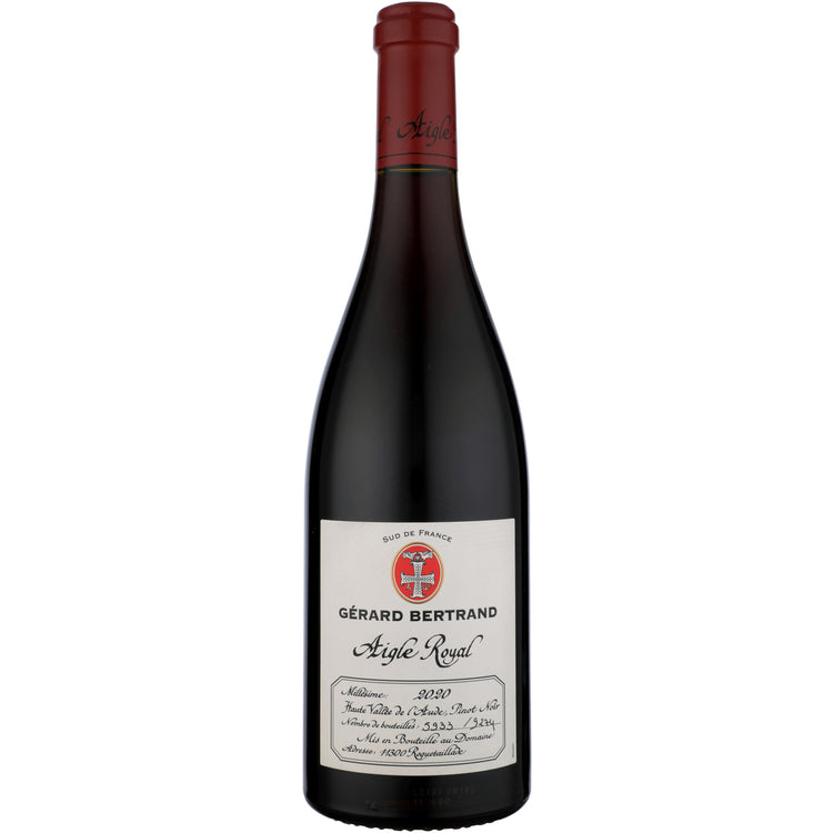Gerard Bertrand Rouge Haute Vallee De L'Aude Aigle Royal 2020 Wood Box - 750ML