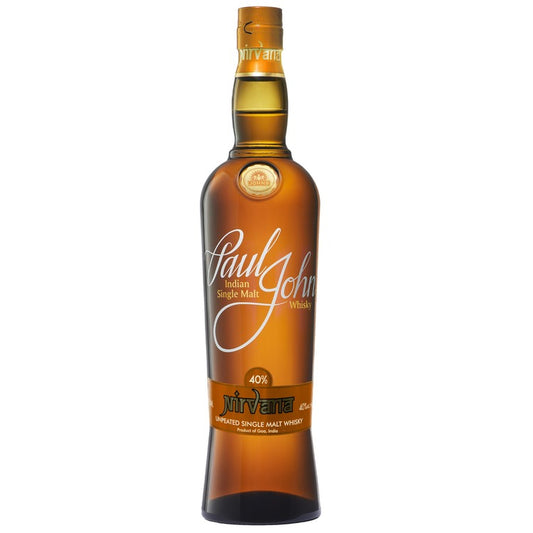 Paul John Single Malt Whisky Unpeated Nirvana 80 - 750ML - Front