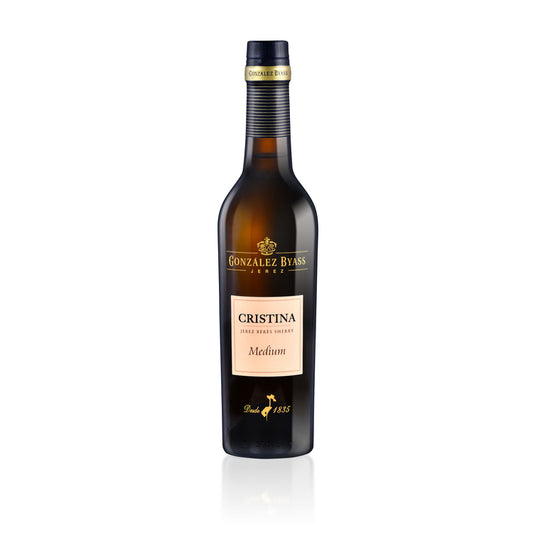 Gonzalez Byass Sherry Cristina Medium - 375ML - Front