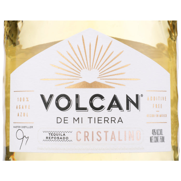 Volcan De Mi Tierra Tequila Reposado Cristalino 80 - 750ML