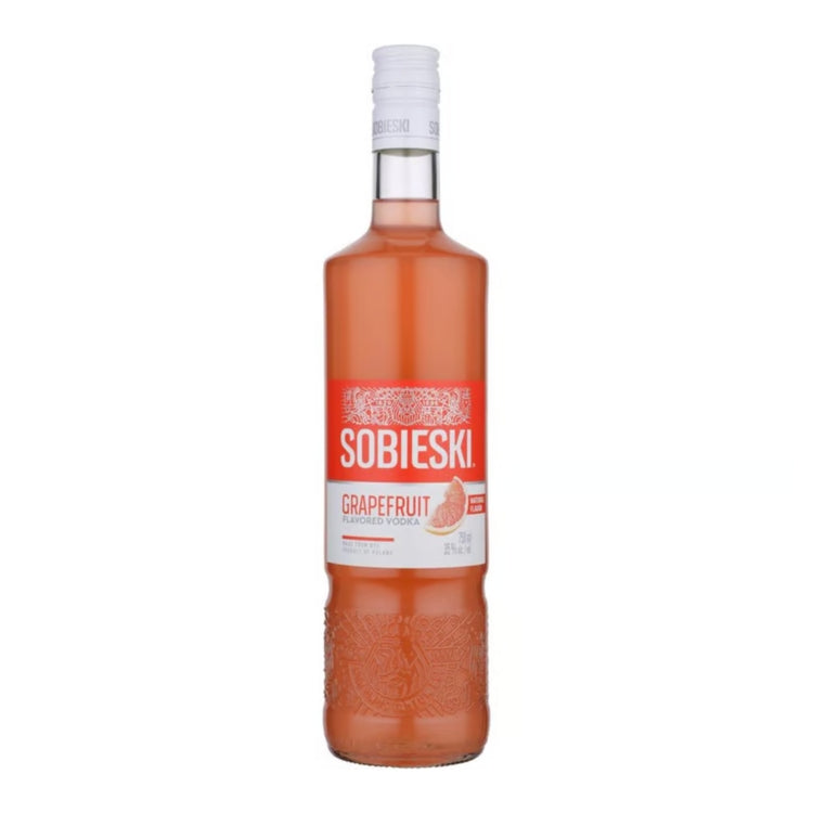 Sobieski Grapefruit Flavored Vodka 70 - 750ML - Front