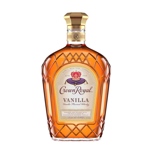 Crown Royal Vanilla Whisky Canadian 70 - 1.0L - Front