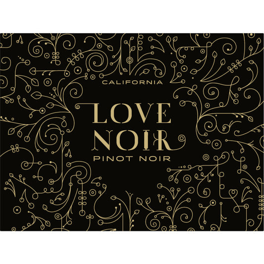 Love Noir Pinot Noir California - 750ML - Front Label