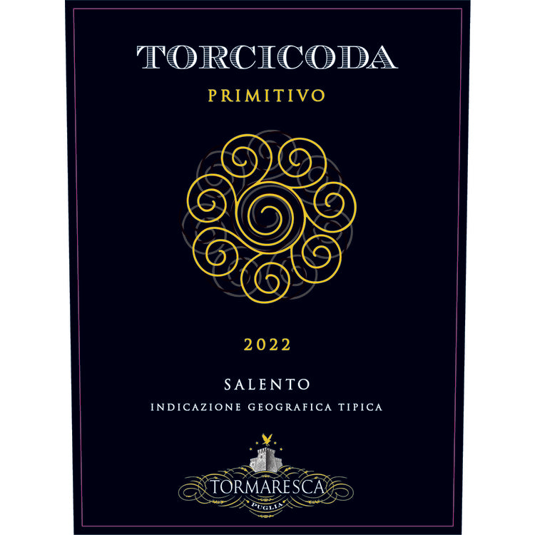 Tormaresca Primitivo Torcicoda Salento 2022 - 750ML