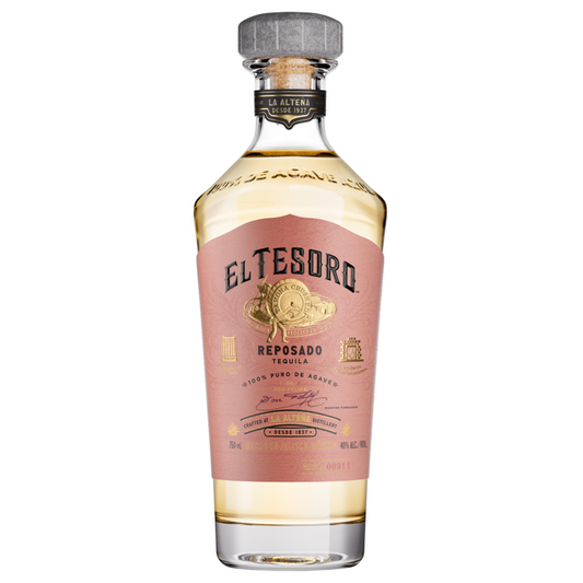 El Tesoro Tequila Reposado 80 - 750ML - Front