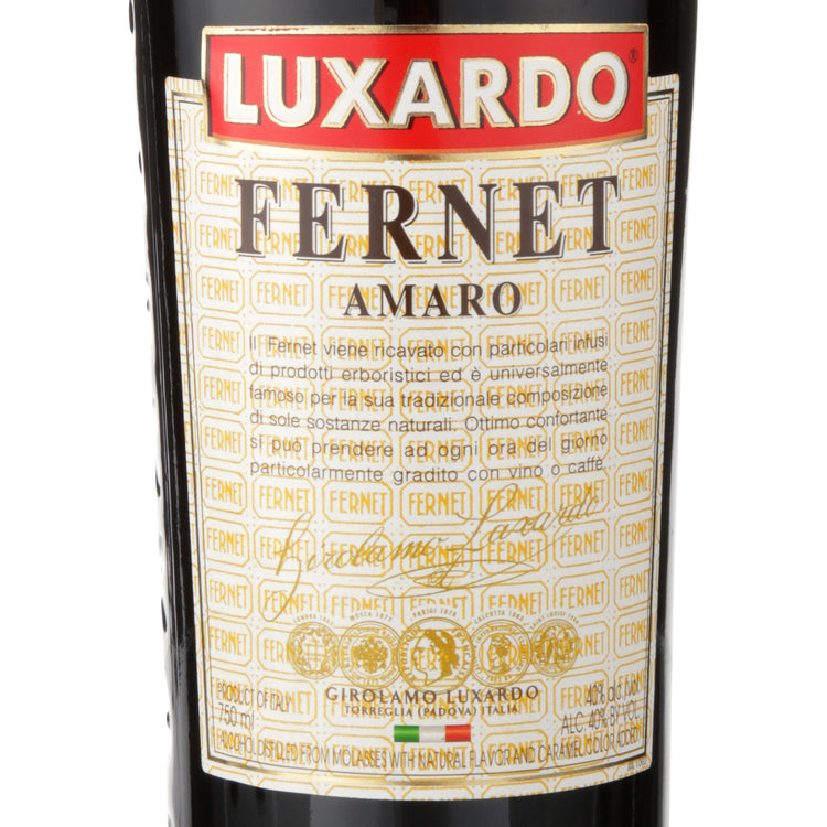 Luxardo Fernet 80 - 750ML - Front Label