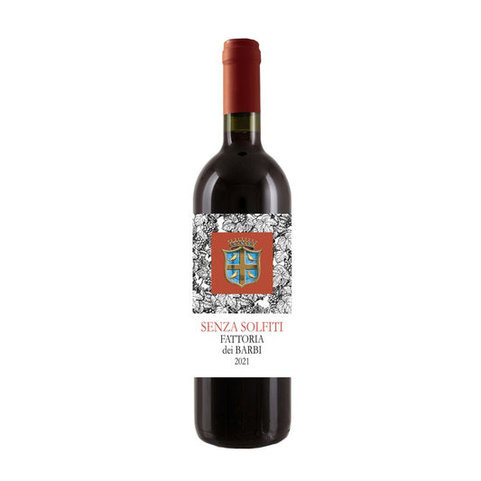 Fattoria Dei Barbi Toscana Rosso Senza Solfiti Aggiunti 2021 - 750ML