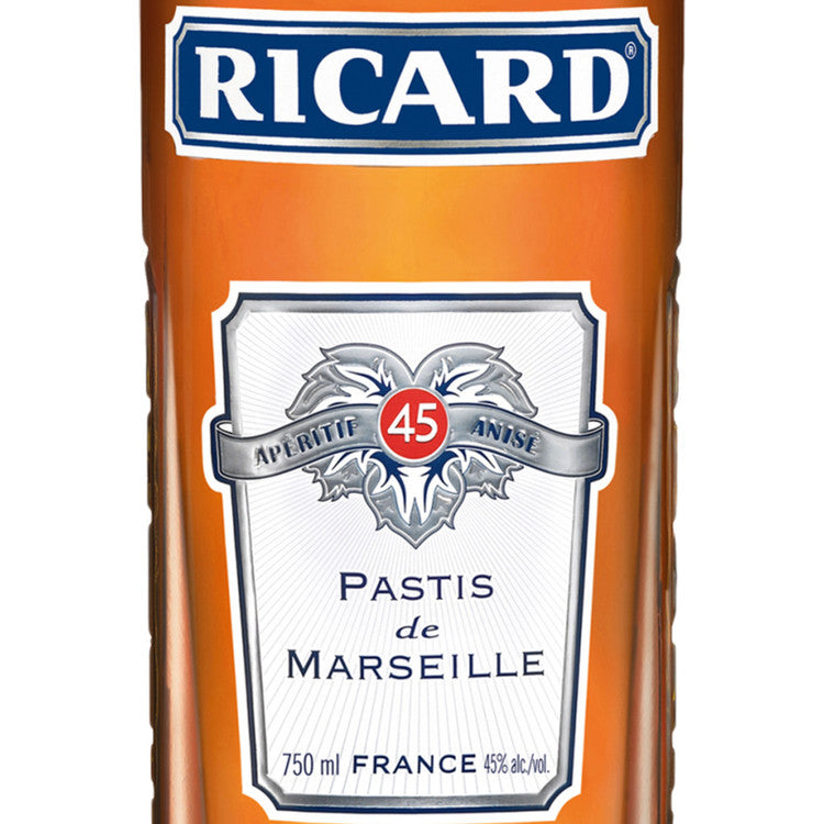 Ricard Pastis De Marseille 90 - 750ML - Front Label