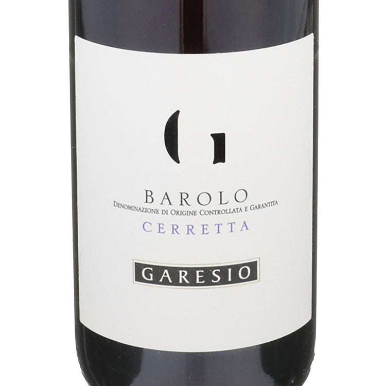 Garesio Barolo Cerretta 2017 - 750ML - Front Label