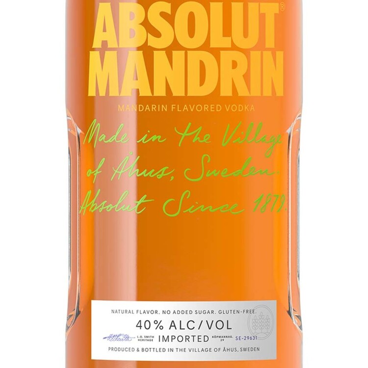 Absolut Orange Flavored Vodka Mandrin 80 - 1.75L