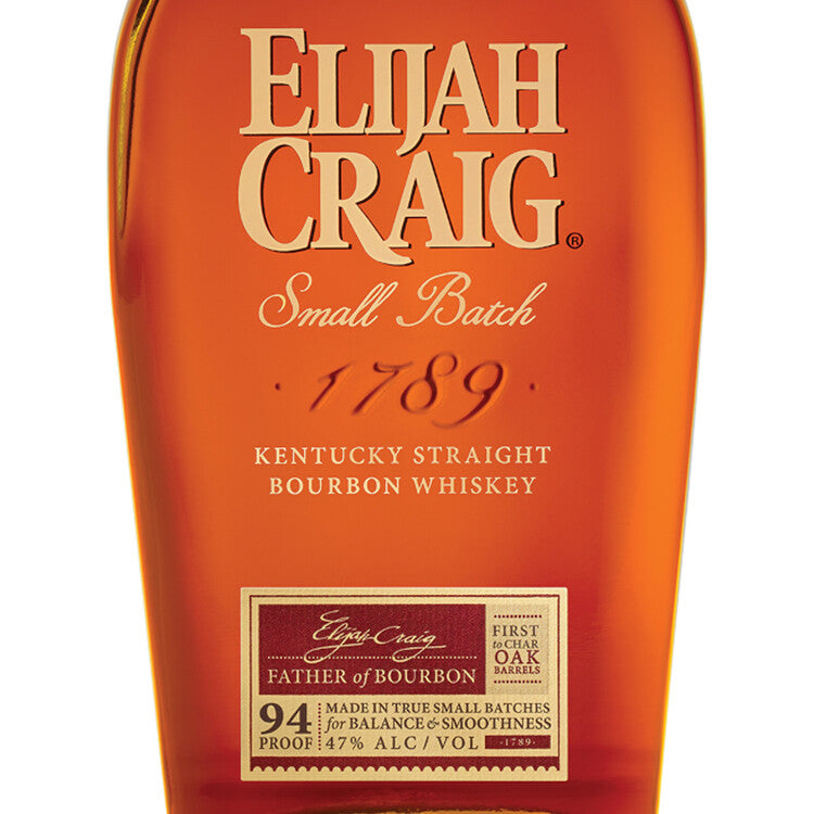 Elijah Craig Straight Bourbon Small Batch 94 - 375ML - Front Label