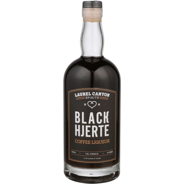 Black Hjerte Coffee Liqueur 45 - 750ML - Front