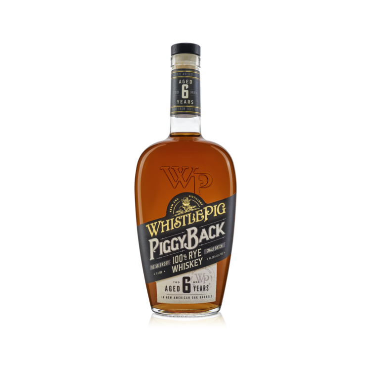 Whistlepig Rye Whiskey Piggyback In New American Oak Barrels 6 Yr 96.5 - 1.0L - Front