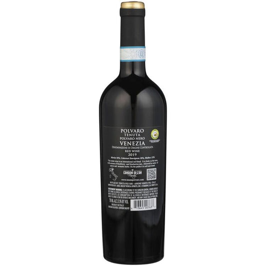 Tenuta Polvaro Cabernet Sauvignon/Merlot/Syrah Polvaro Nero Venezia 20 - 750ML - Back