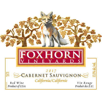 Foxhorn Cabernet Sauvignon California - 1.5L