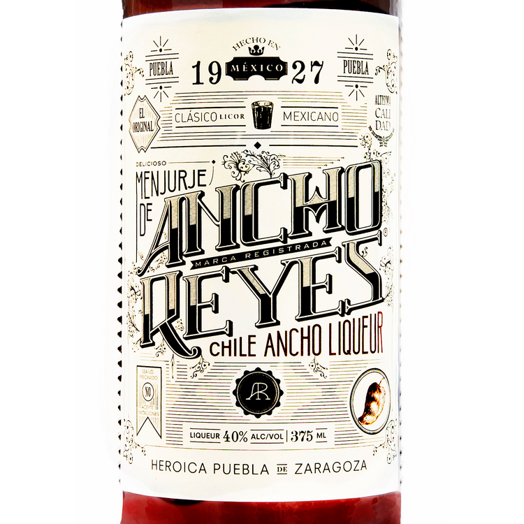 Ancho Reyes Chile Ancho Liqueur El Original 80 - 375ML - Front Label