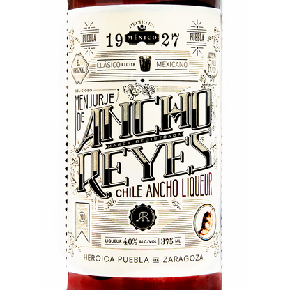 Ancho Reyes Chile Ancho Liqueur El Original 80 - 375ML - Front Label