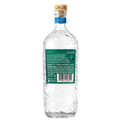 Jaja Tequila Blanco Small Batch 80 - 750ML - Back