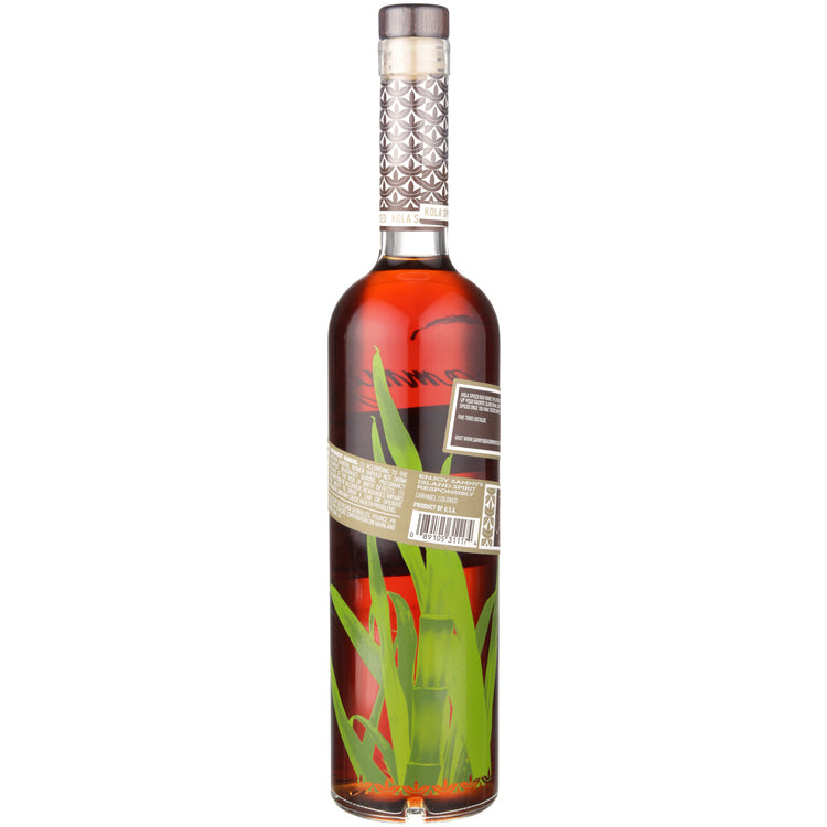 Sammy's Beach Bar Kola Spiced Rum 70 - 750ML - Back