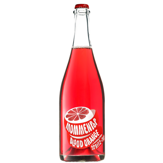 Mommenpop Blood Orange Spritz-Pop - 750ML - Front