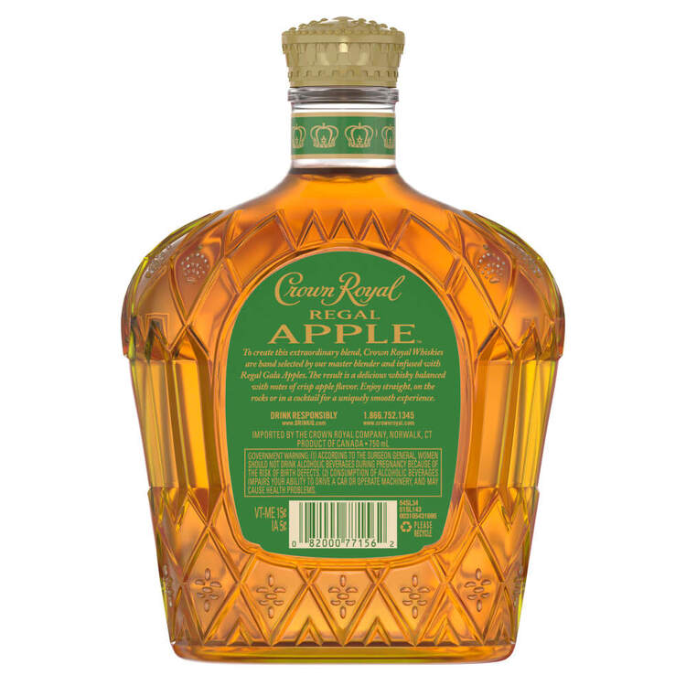 Crown Royal Apple Flavored Whiskey Regal Apple 70 - 750ML