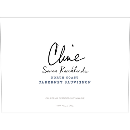 Cline Cabernet Sauvignon Seven Ranchlands North Coast 2022 - 750ML